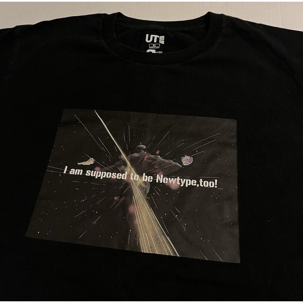Uniqlo UT Mobile Suit Gundam Baoa Qu Anime Series T-Shirt XL Cartoon TV Asteroid